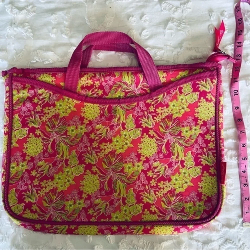 Lilly Pulitzer laptop tote